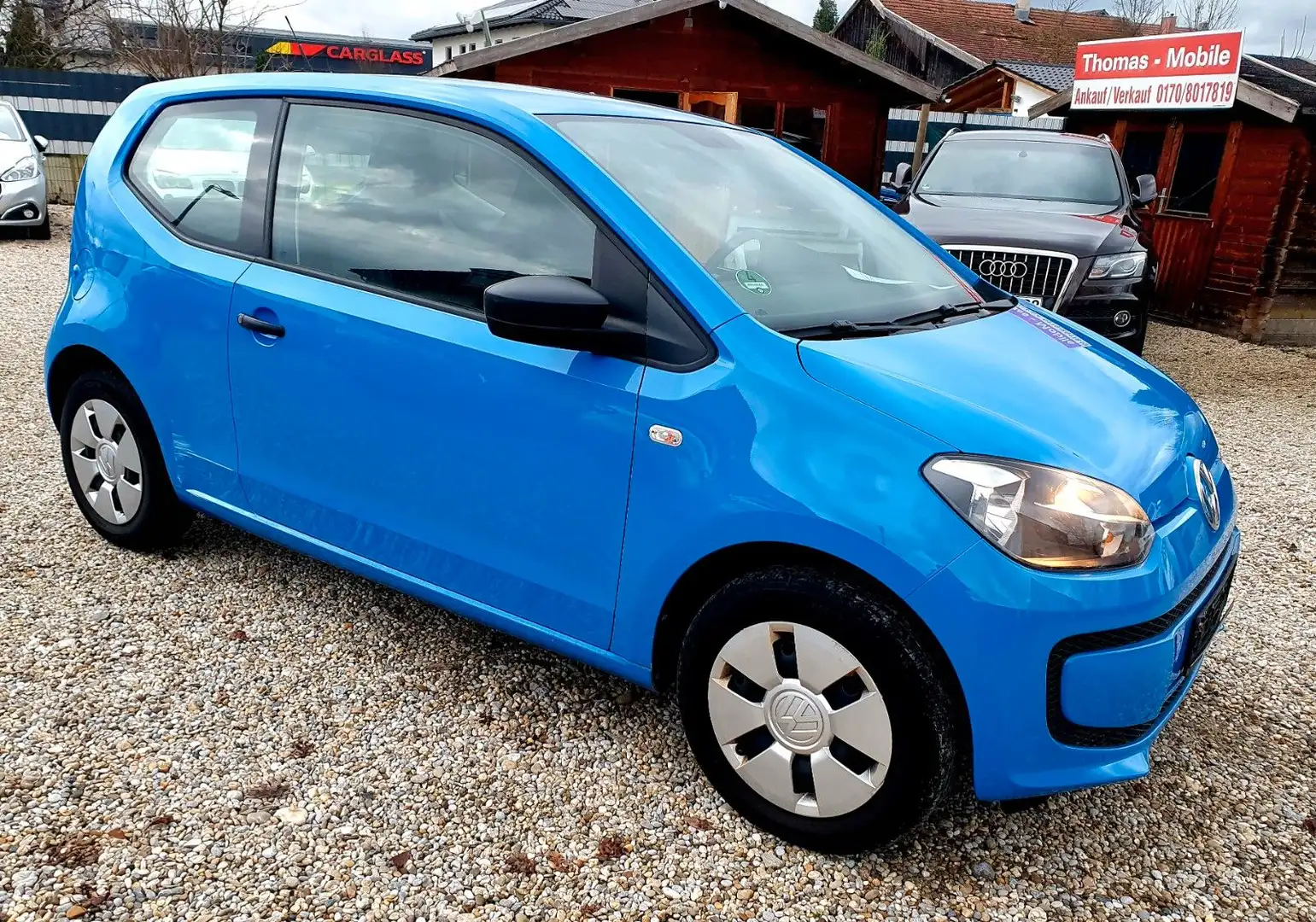 Volkswagen up! take up!  Klima  Scheckheft 1.Hand Blau - 2