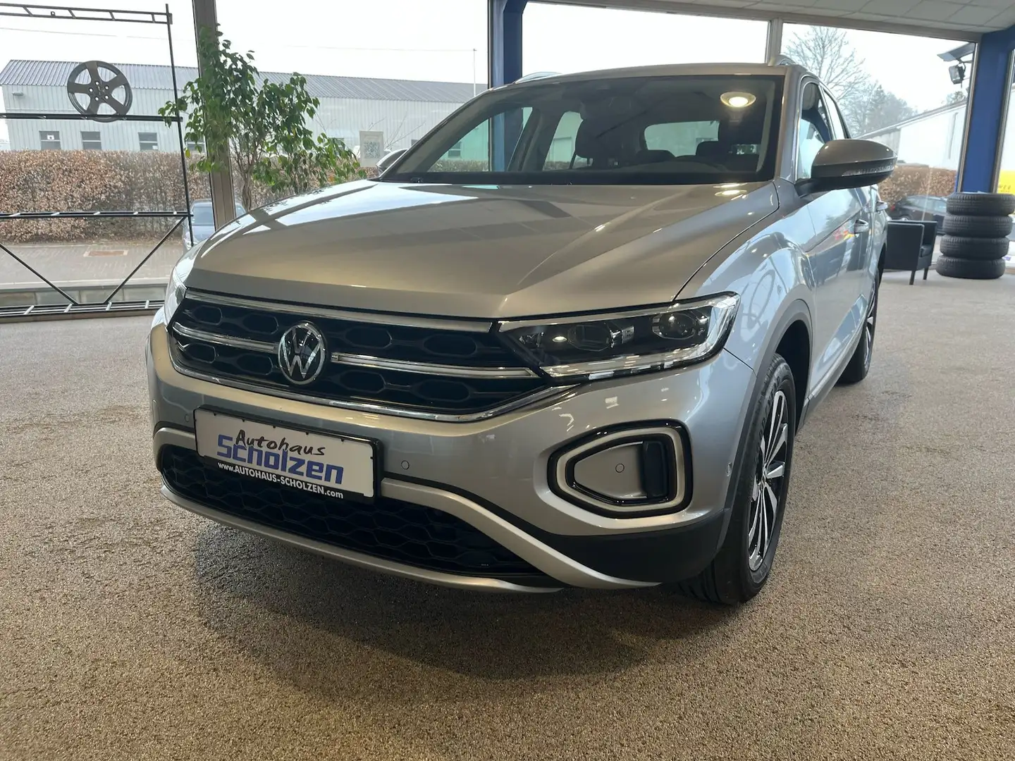 Volkswagen T-Roc 2.0 TDI Style 4Motion SHZ NAVI TEMP RFK Grigio - 2