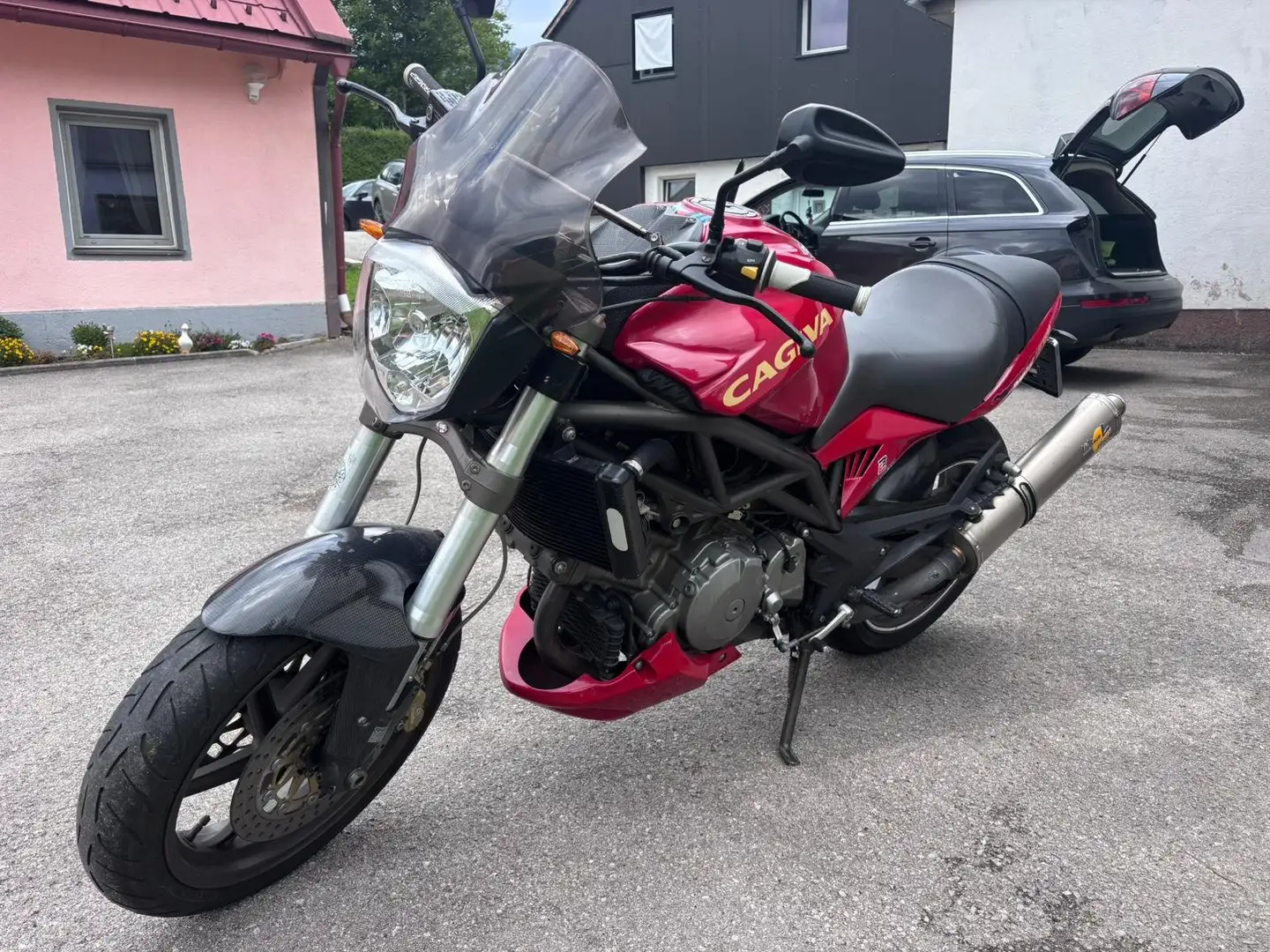 Cagiva Raptor 1000 V2 Martini Design Leo Vince 32tkm(!) Червоний - 1