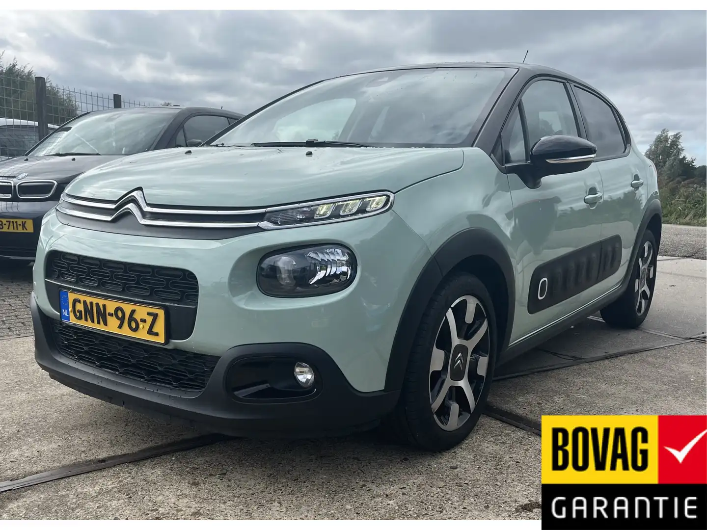 Citroen C3 1.2 PureTech S&S Origins Panoramadak | stoelverwar Groen - 1
