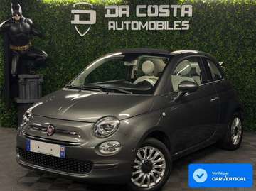 500 C PHASE 2 LOUNGE CABRIOLET 1.2 69 Cv CAPOTE ELECTRIQUE BOITE AUTO ECRAN GPS - GARANTIE 1 AN