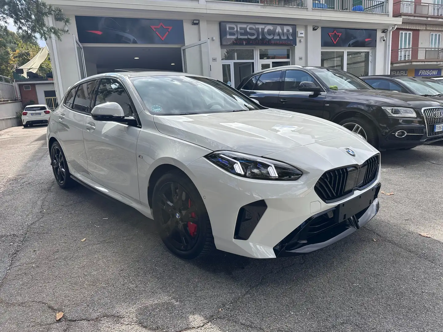 BMW 118 d M Sport PRO/ TETTO / FARI MATRIX / Harman Kardon Bianco - 1