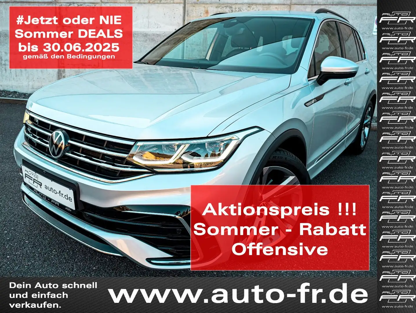 Volkswagen Tiguan R-line 2.0 TDI 4motion 'topZustand Argent - 1