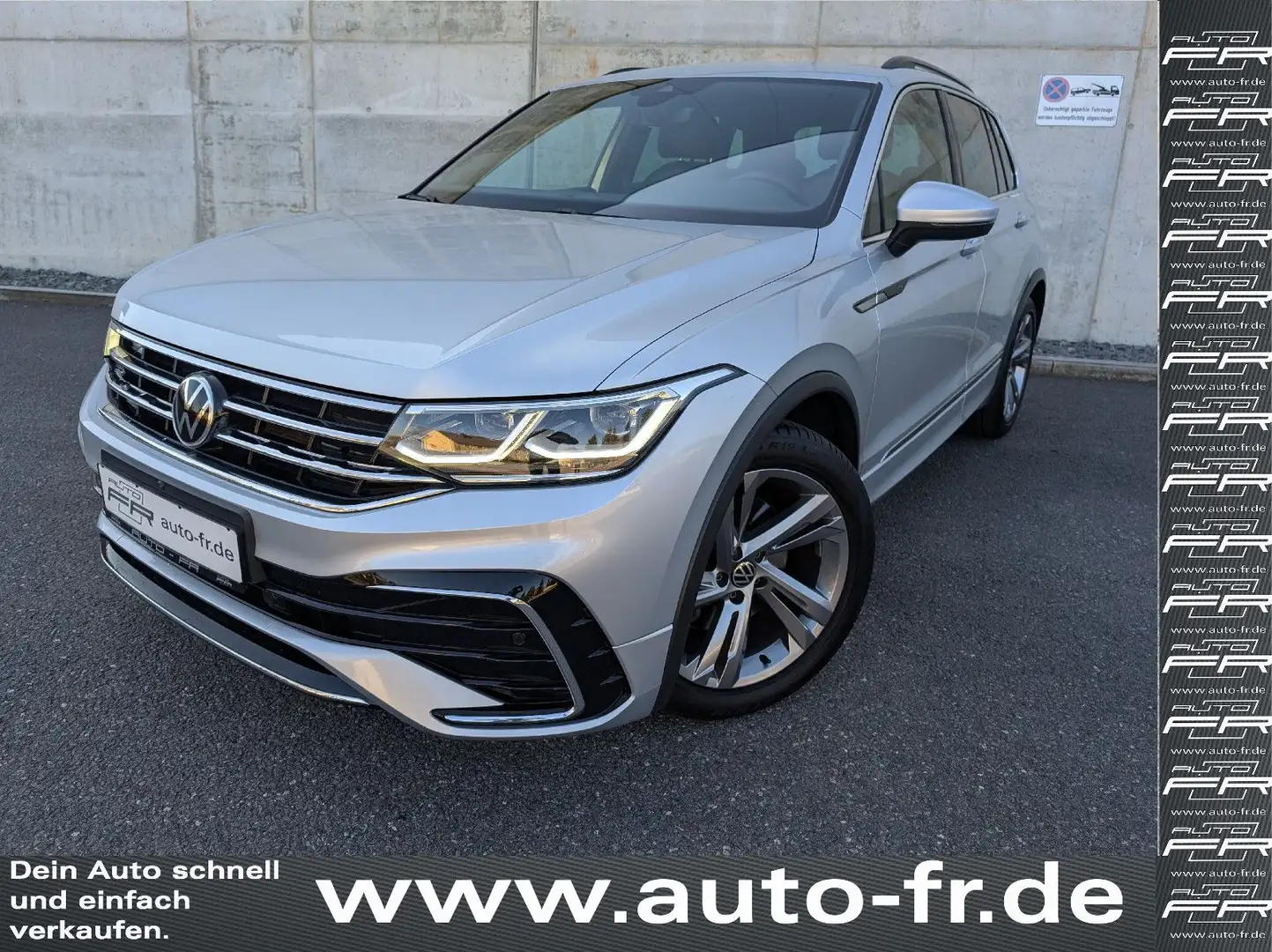 Volkswagen Tiguan R-line 2.0 TDI 4motion 'topZustand Argent - 2