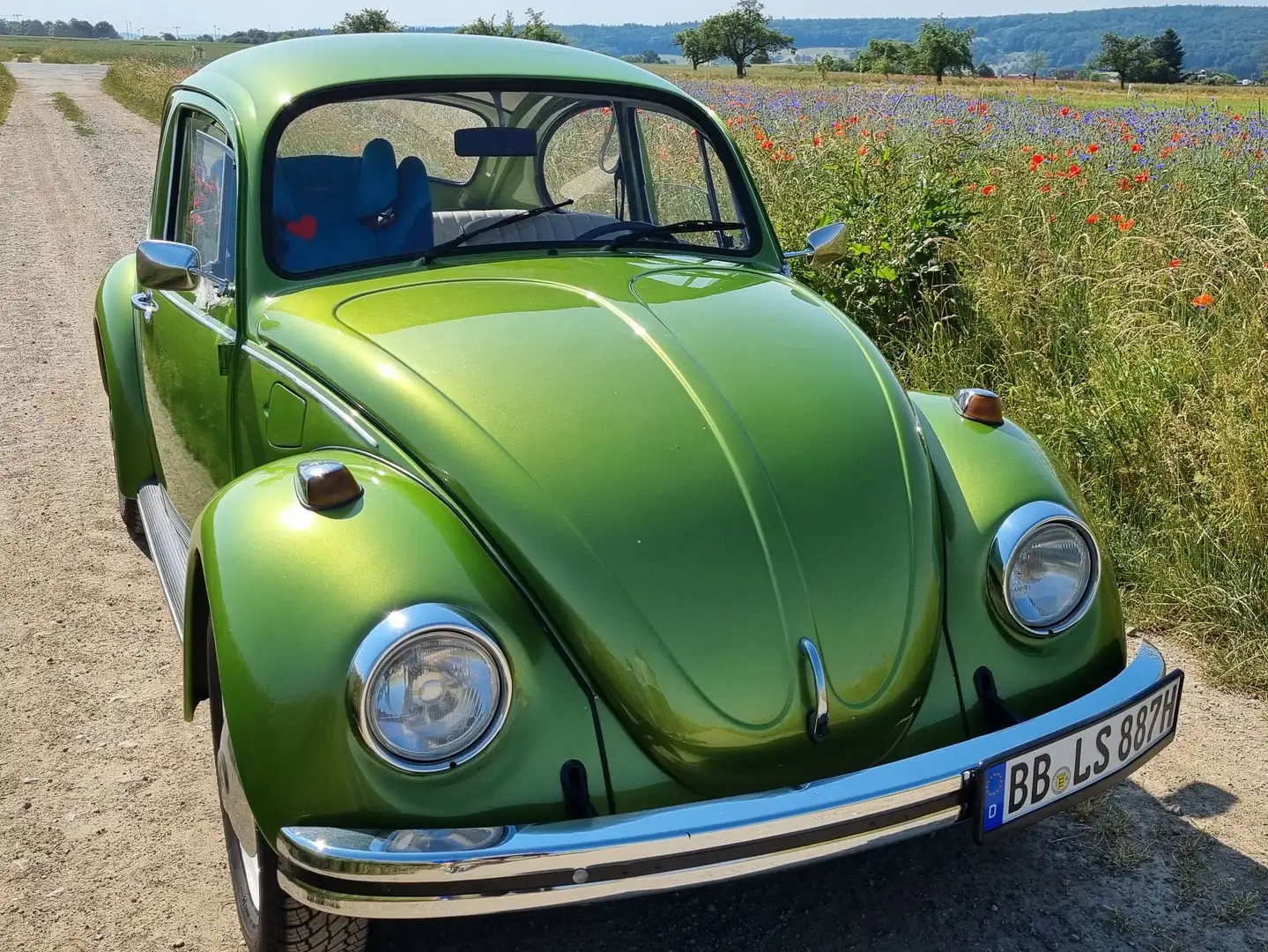 Volkswagen Käfer 1200J zelena - 1
