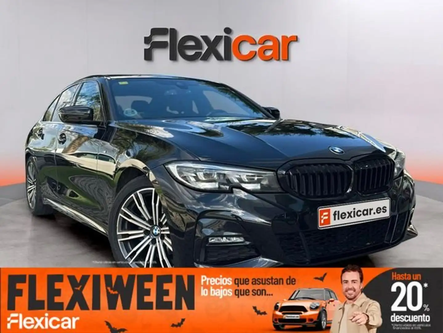 BMW 318 318dA Negro - 1