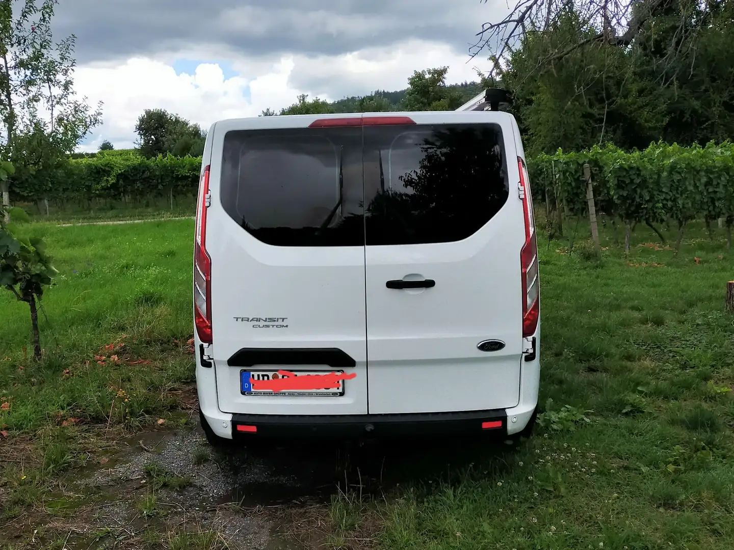 Ford Transit Custom Kombi, 6-Sitzer Weiß - 2