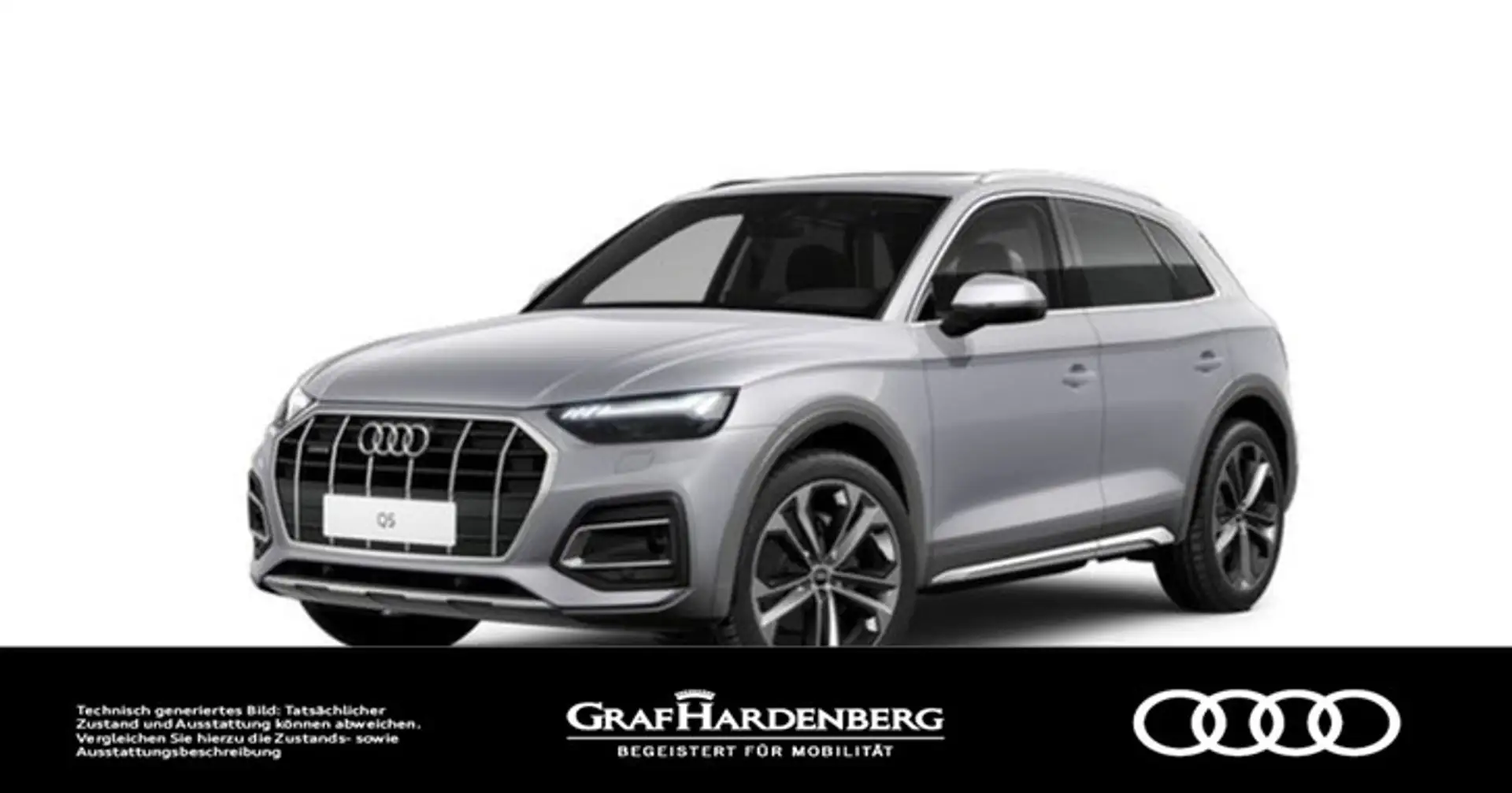 Audi Q5 40 TDI quattro . Matrix Navi B&O AHK ACC Silber - 1