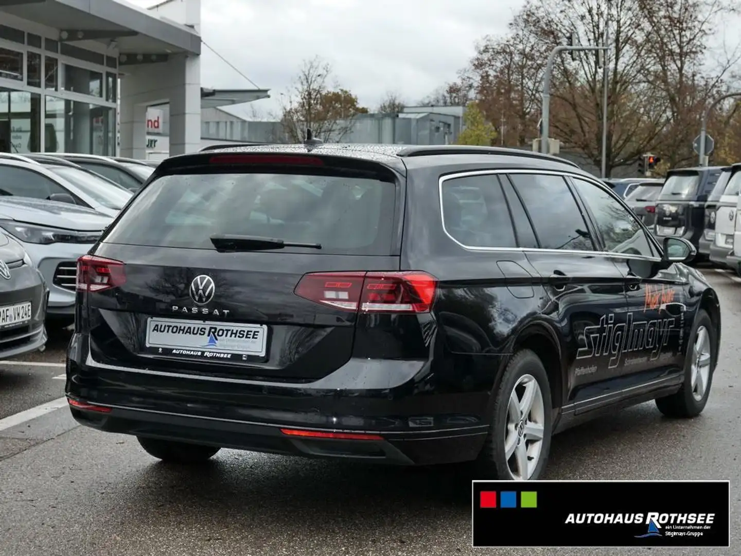Volkswagen Passat Variant Business 2,0 TDI DSG AHK LED ACC Noir - 2