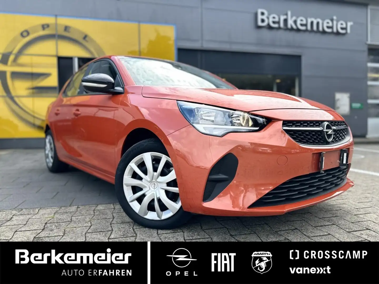 Opel Corsa F-e Edition **Allwetter/Kamera/7kW/92,2%** Orange - 1