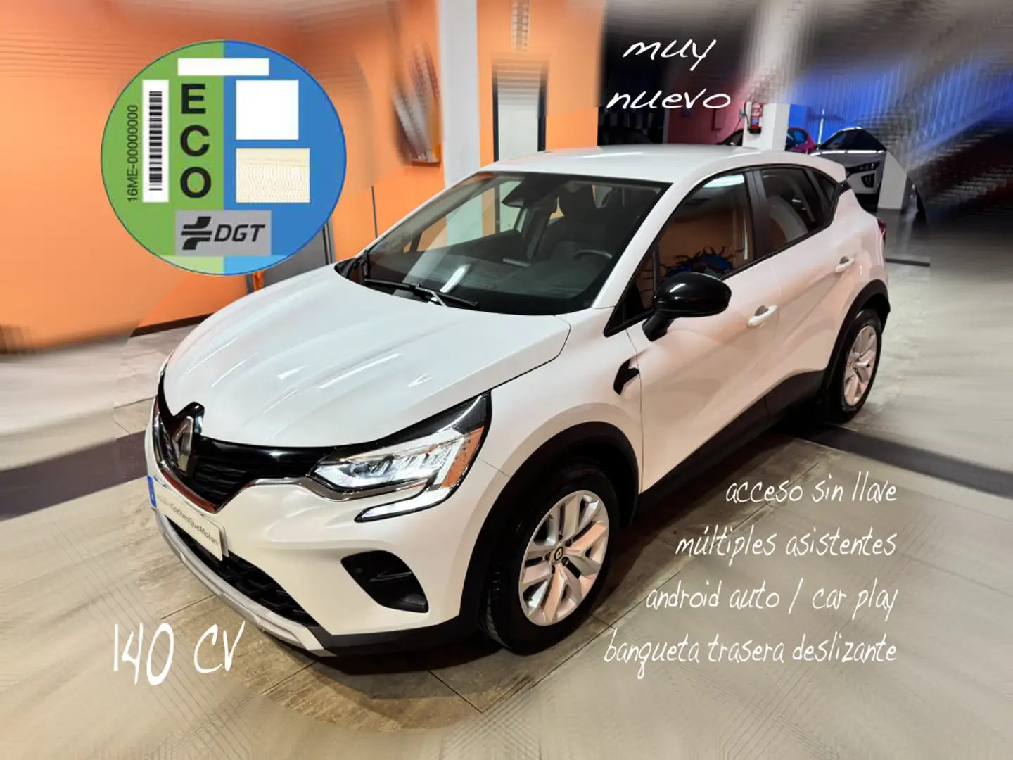 Renault Captur TCe GPF Micro Híbrido Evolution 103kW Blanc - 1