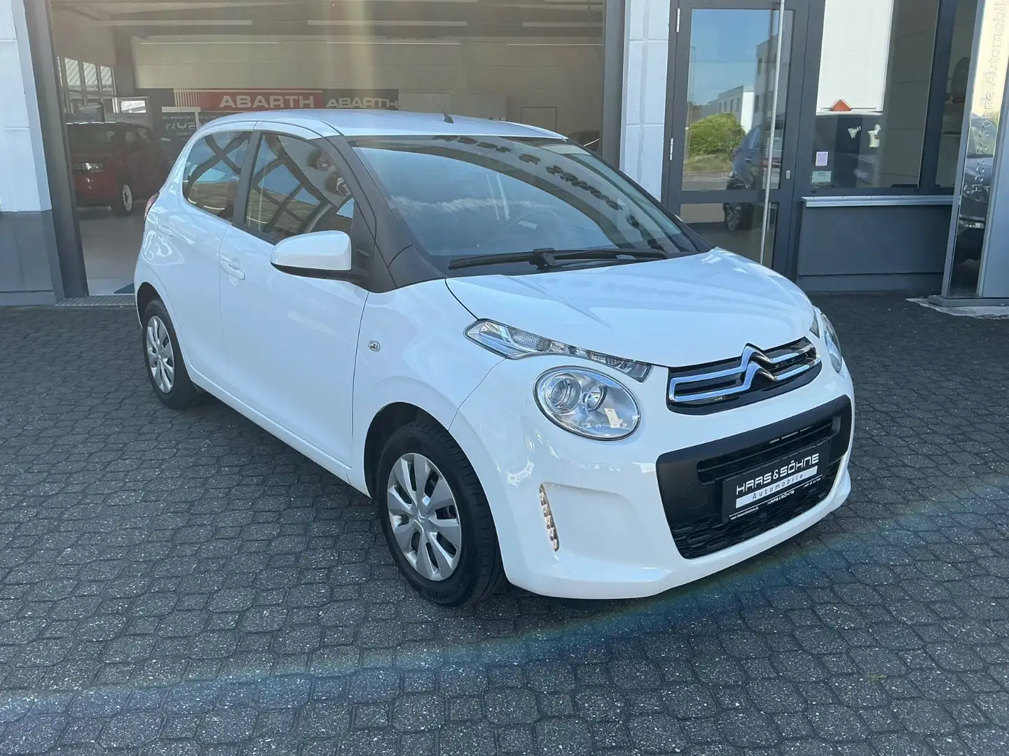 Citroen C1 VTi 72 Feel 5-T *Mirrorscreen/Sitzheizung/WR* Weiß - 1