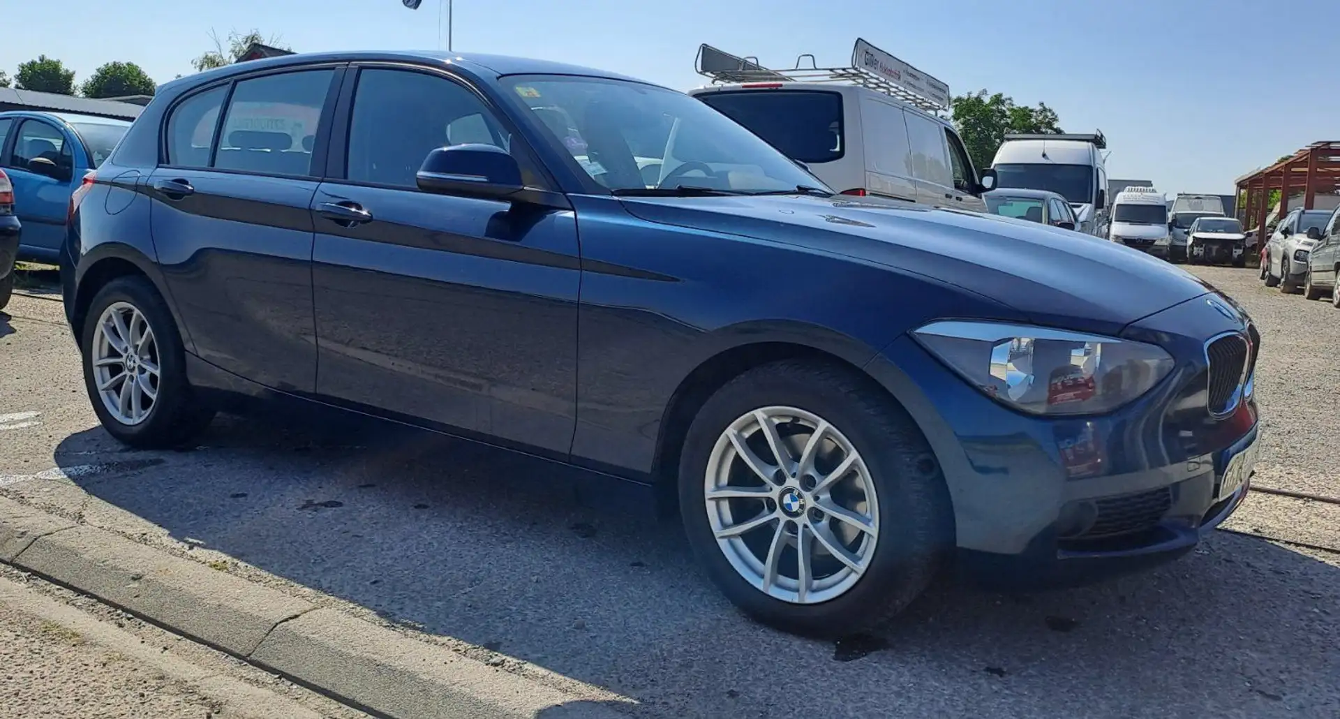 BMW 116 116i 1.6 i 136 cv Bleu - 2