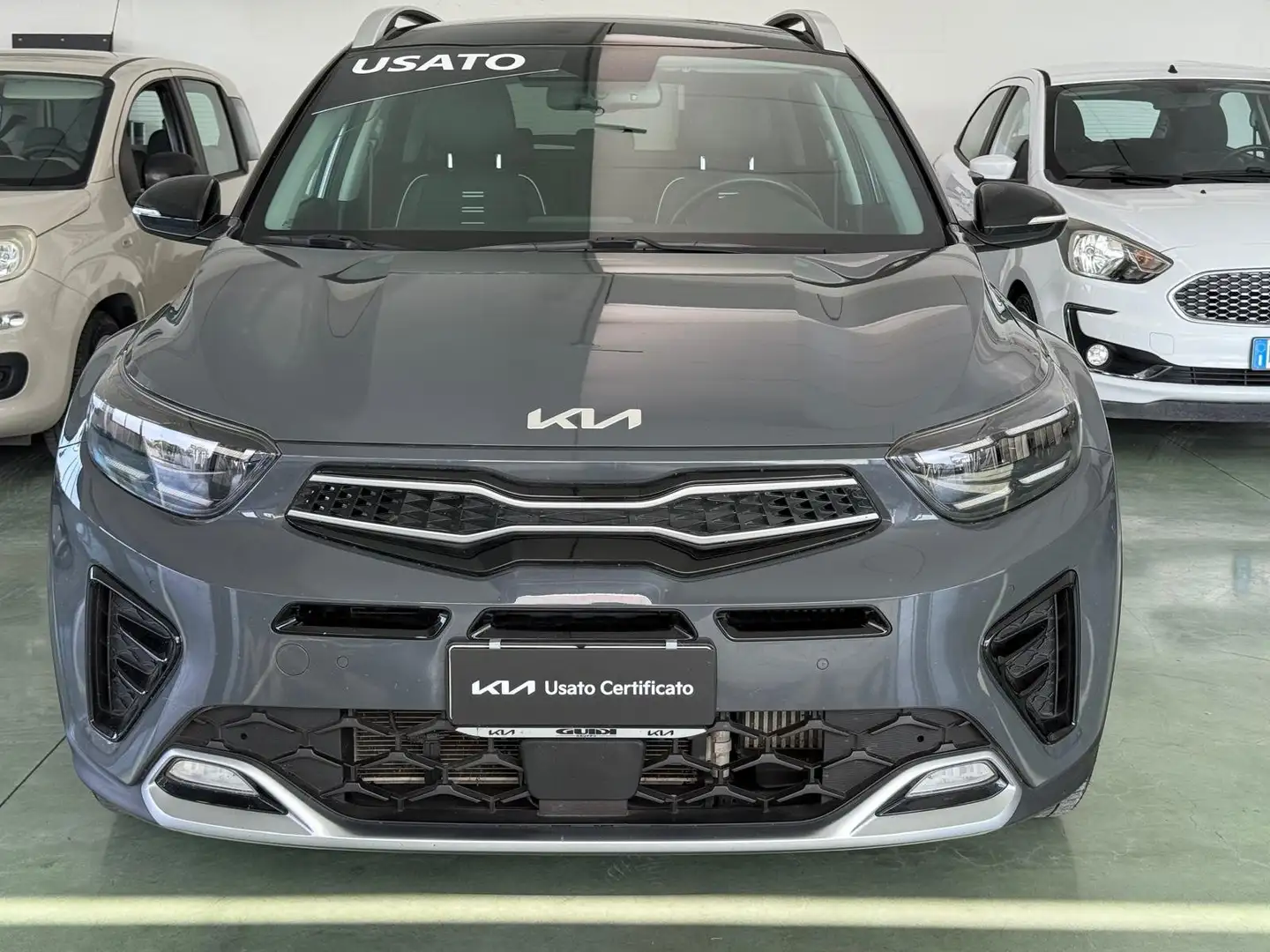 Kia Stonic STONIC 1.0 t-GDi mhev GT Line S/Techno Pack DCT Grigio - 2