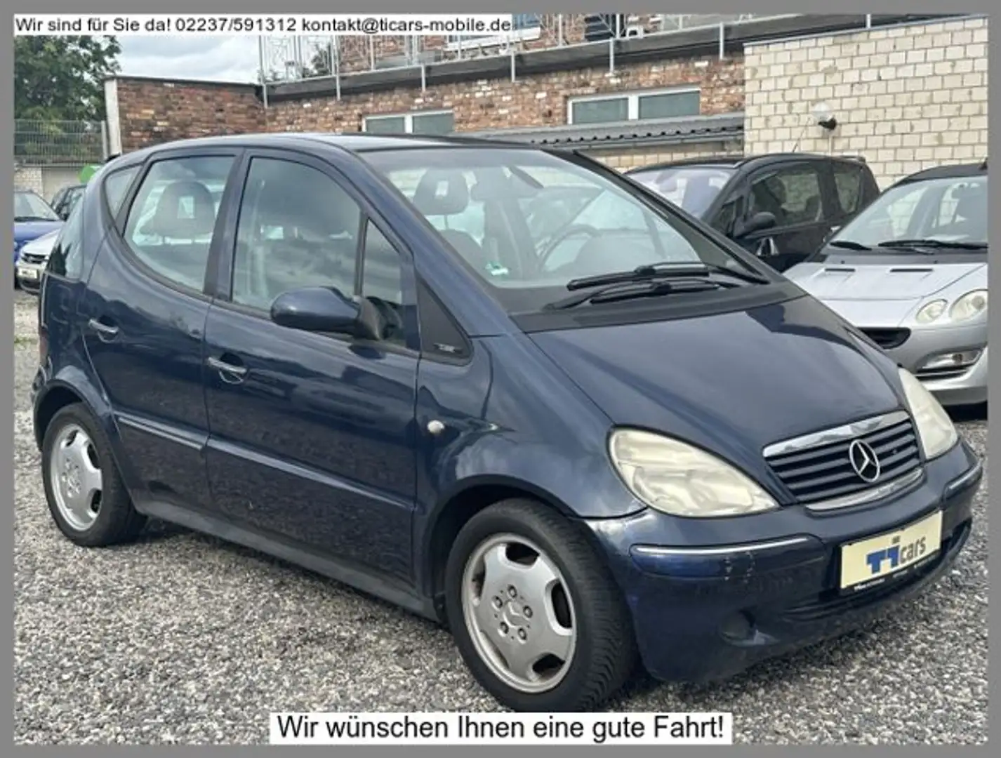 Mercedes-Benz A 160 *Automatik,Klima,PDC,Allwetter* Blau - 2