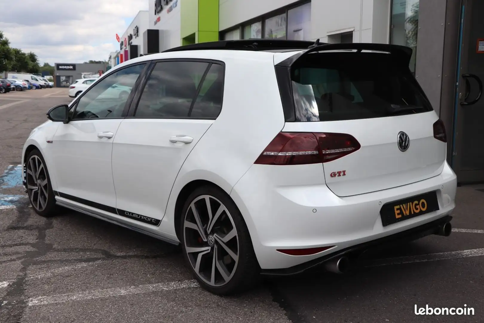 Volkswagen Golf 2.0 tsi 265 gti clubsport dsg bva Blanc - 2
