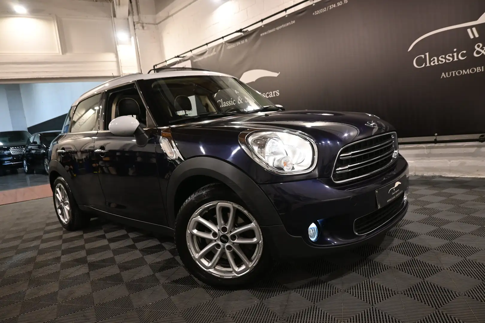 MINI Cooper Countryman 1.6iA AUTO FACELIFT / EURO 6b / FULL OPTIONS !! Blauw - 2