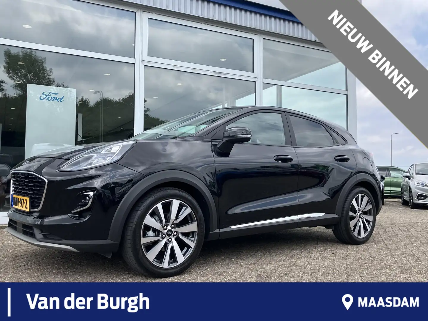 Ford Puma Titanium X 1.0 EcoBoost 125pk PowerShift Zwart - 1