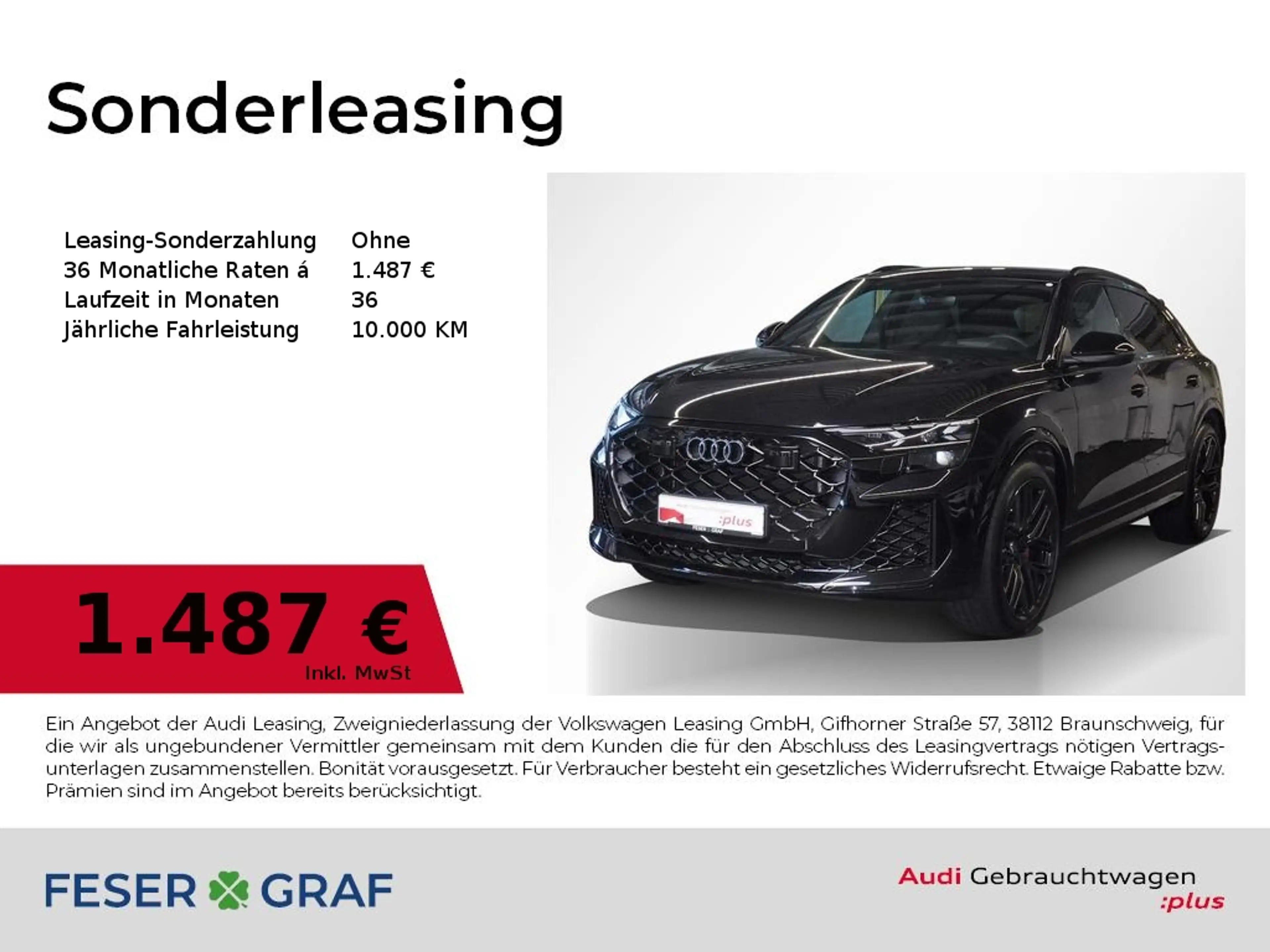Audi RS Q8 performance tiptr. Vmax305km/h/RS-Sportabgas./Pano