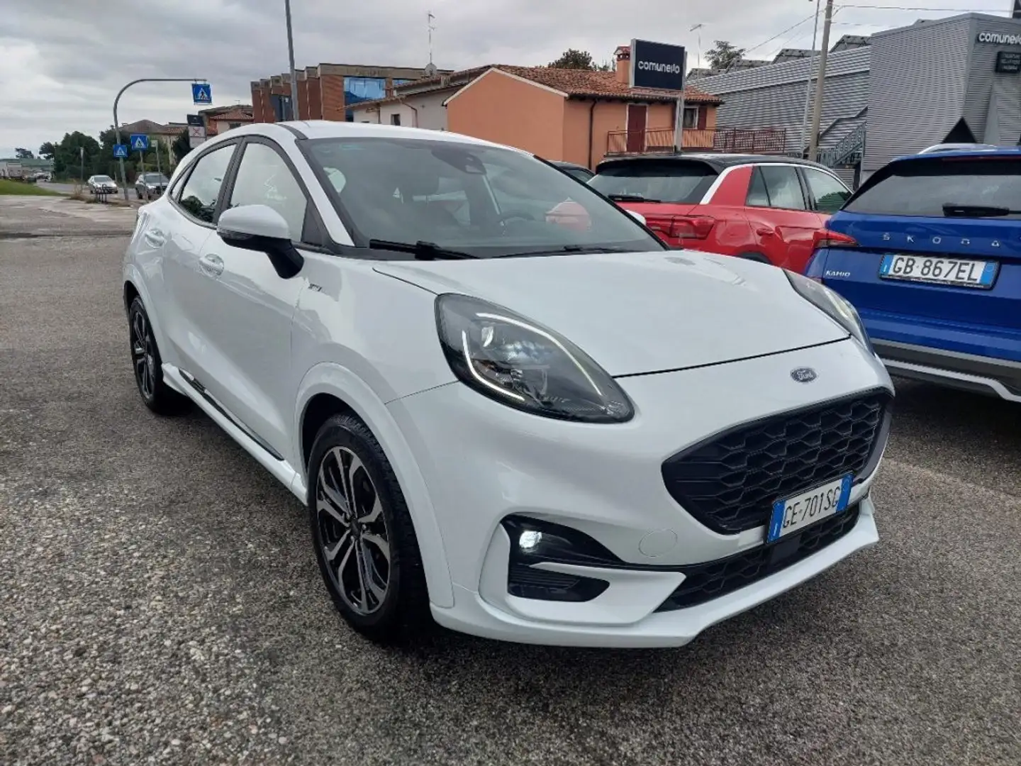 Ford Puma 1.0 EcoBoost Hy 125 CV S&S ST-Line * PROMO OTTOBRE Bianco - 1