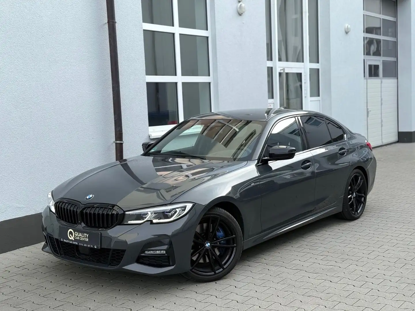 BMW 330 i M SPORT*AHK*KAME*HUD*SPUR*SOUND*ACC*1H* Gris - 2