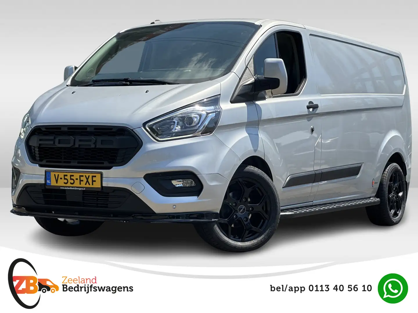 Ford Transit Custom 300 2.0 TDCI L2H1 Raptor | ZB Edition | 18'' Sport Zilver - 1
