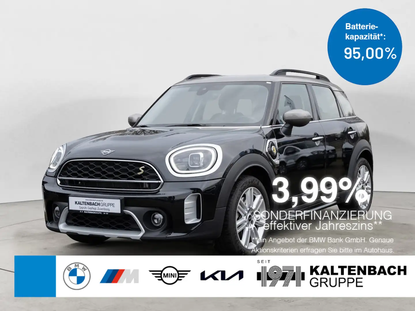MINI Cooper SE Countryman Schwarz - 1