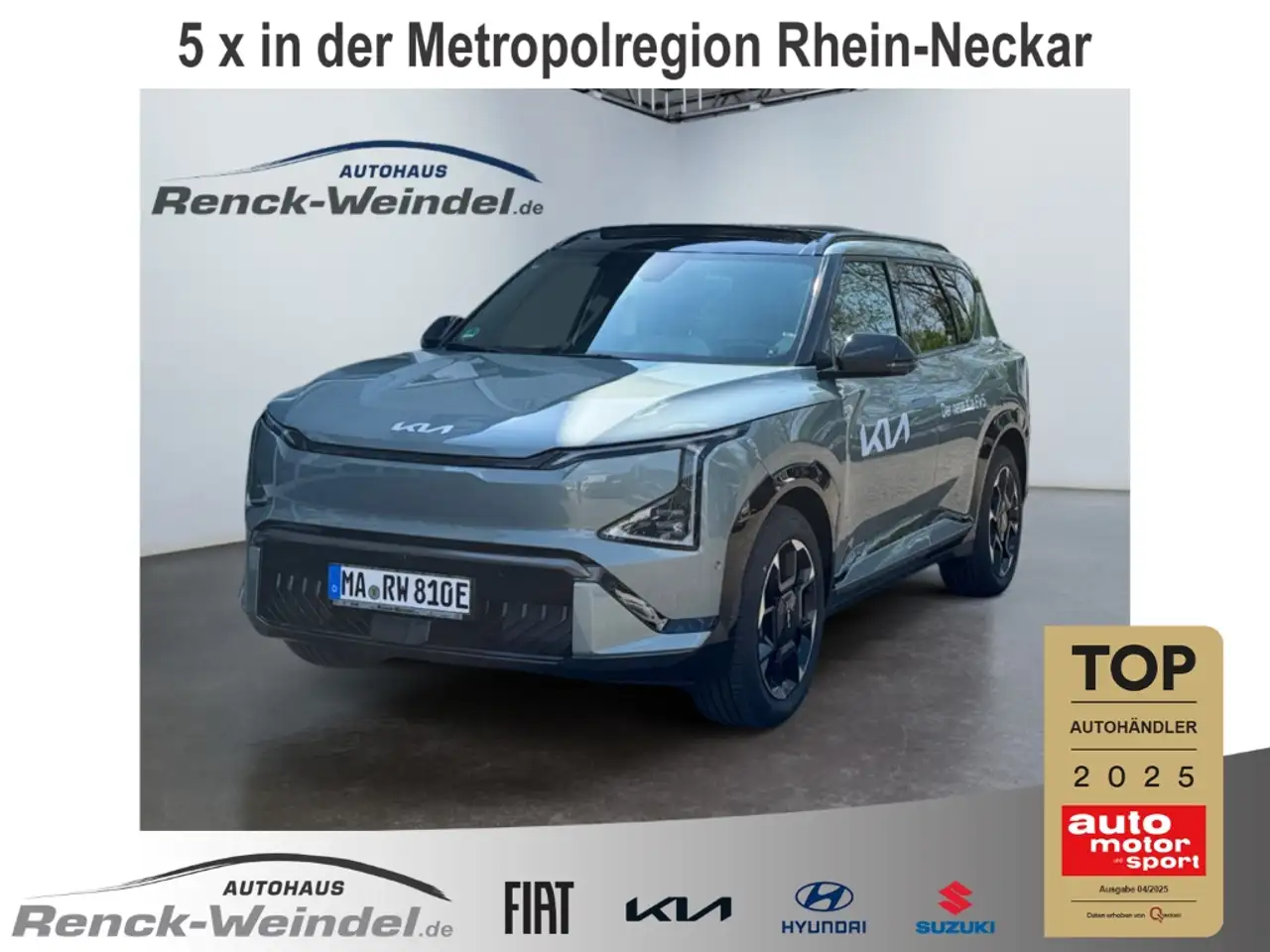 Kia EV5 GT-Line 2WD LAUNCH EDITION HUD Navi Temp PDCv+h SH