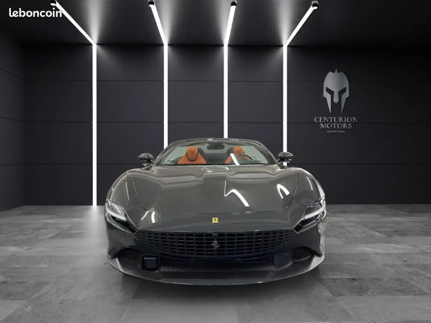 Ferrari Roma spider 3.9 v8 620 Gris - 2