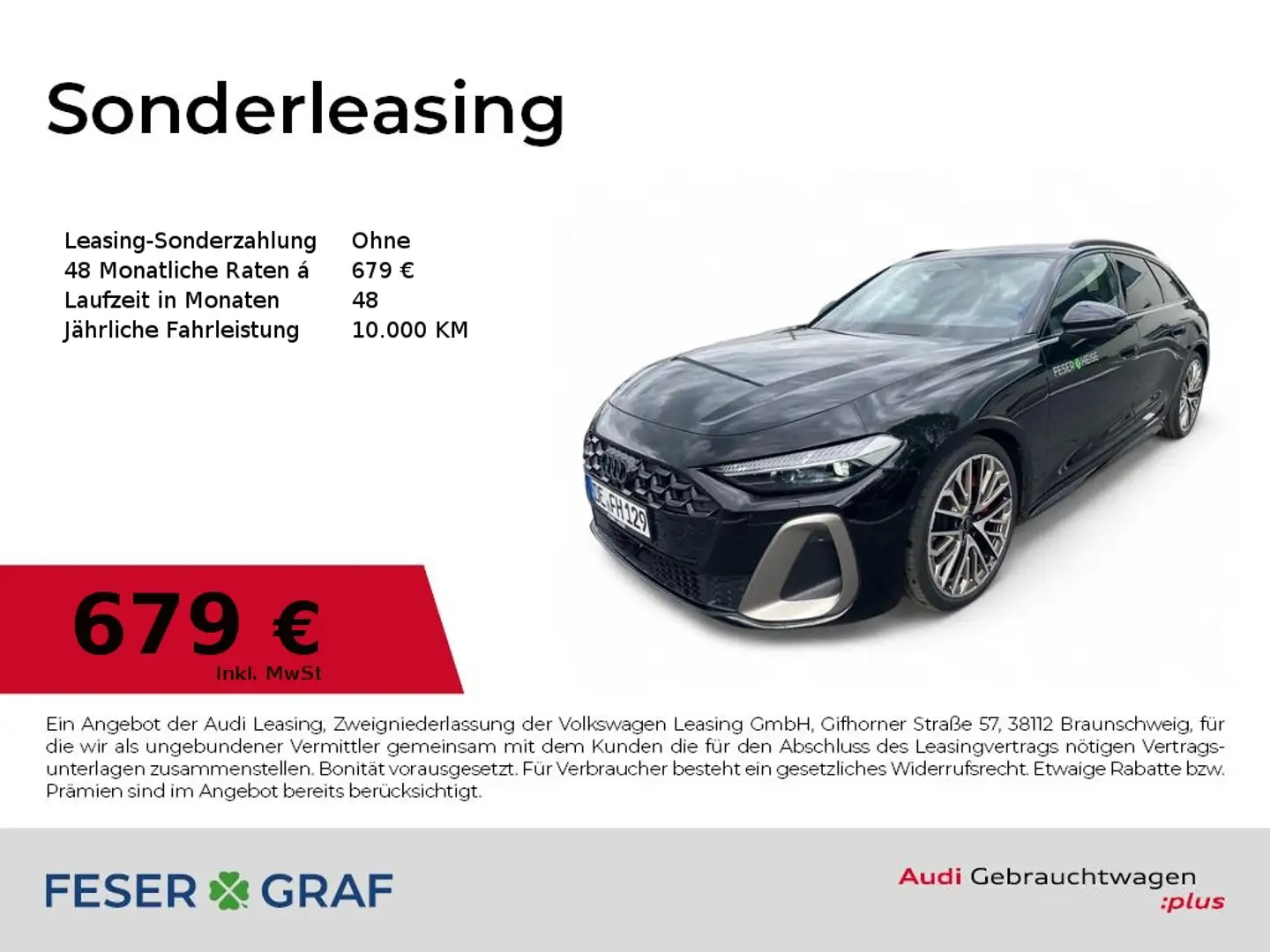 Audi A5 Avant TDI S Line editionOne/TechPro/Dig.Matrix/B&O Schwarz - 1