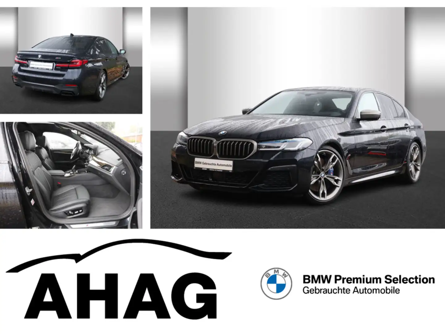 BMW M550 i xDrive Innovationsp. Sport Aut. Standhzg. Schwarz - 1