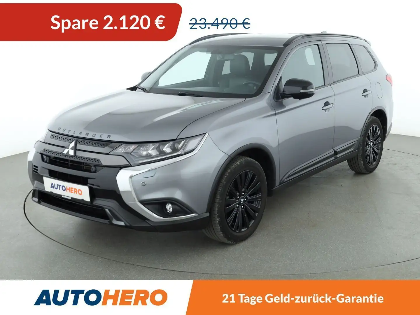 Mitsubishi Outlander 2.0 MIVEC Spirit+ 2WD Aut*NAVI*LED*TEMPO*CAM*PDC* Grey - 1