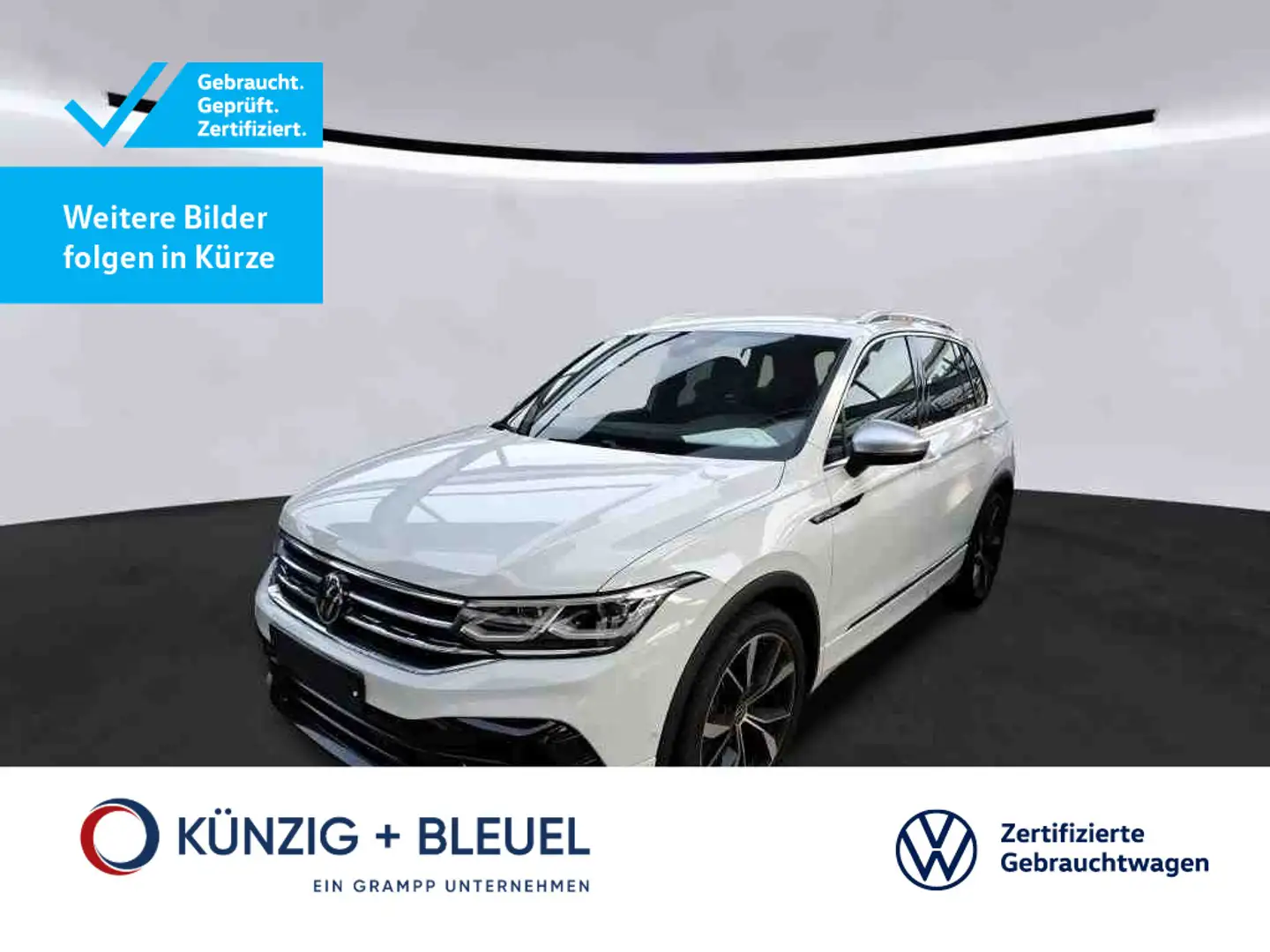 Volkswagen Tiguan R 4Motion +AHK+KAMERA+ASSISTS+ Weiß - 1