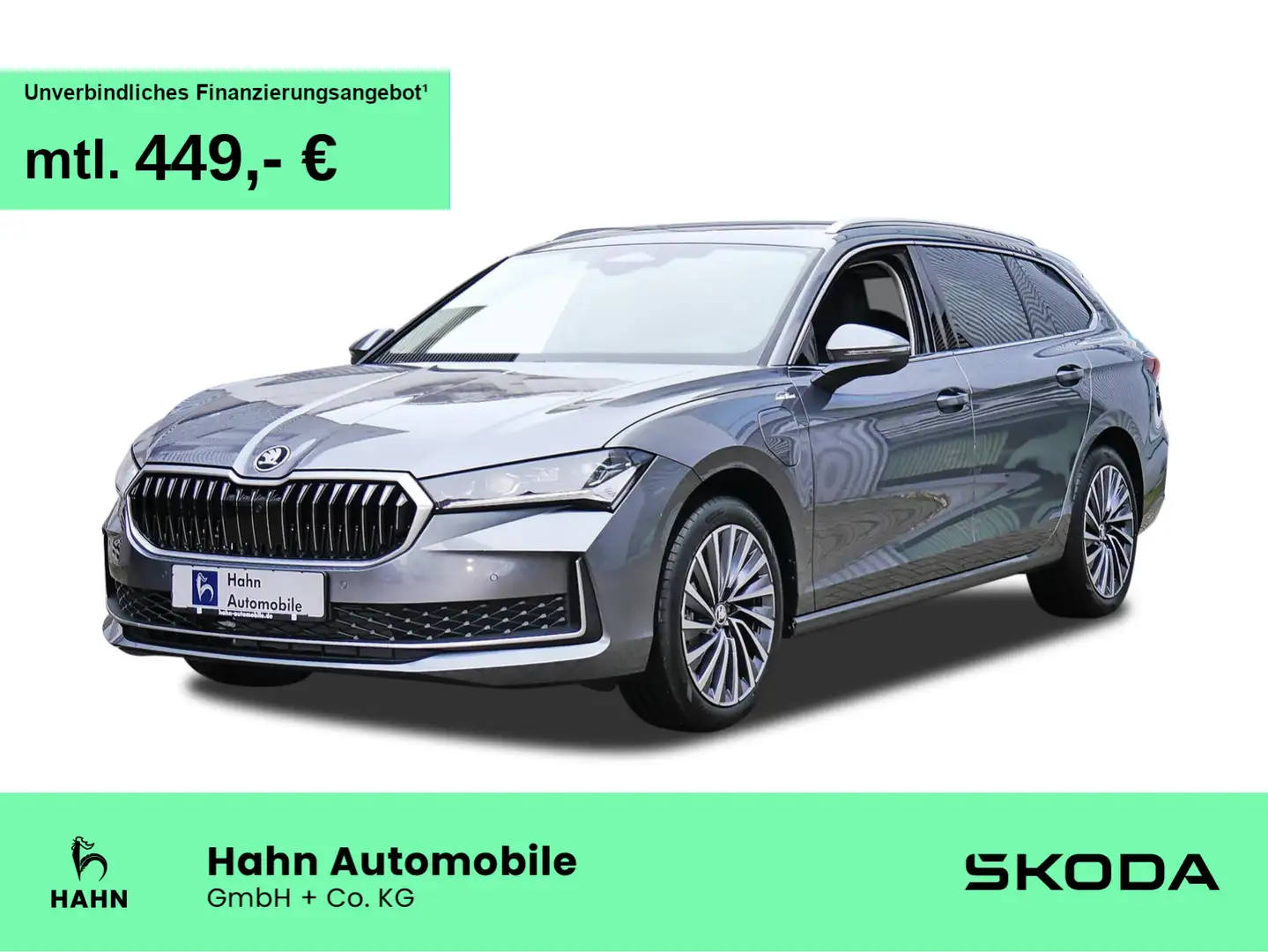 Skoda Superb Combi L&K 1,5 TSI IV 200PS DSG AHK Navi Grau - 1