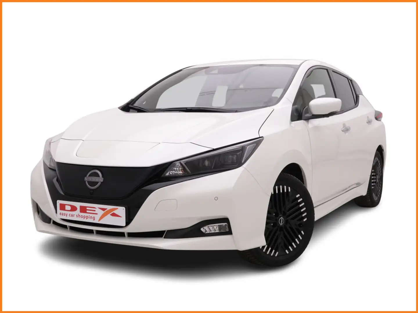 Nissan Leaf 40 kWh N-Connecta + New Model + 360 Cam + GPS + LE Blanc - 1