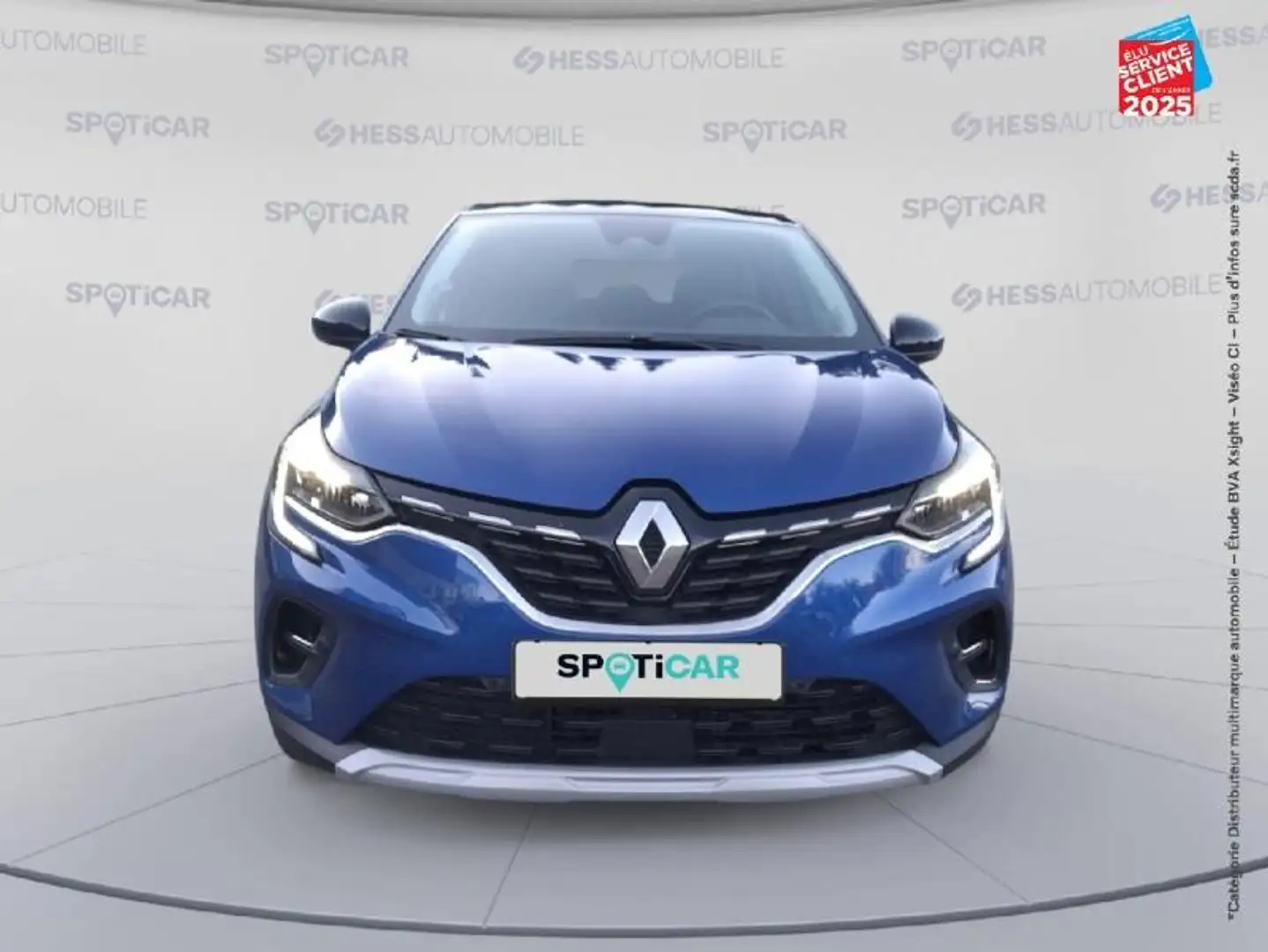 Renault Captur 1.6 E-Tech hybride 145ch Intens -21 Gris - 2