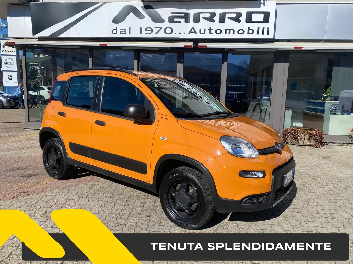 Fiat Panda 0.9 t.air t. 4x4 s Orange - 1