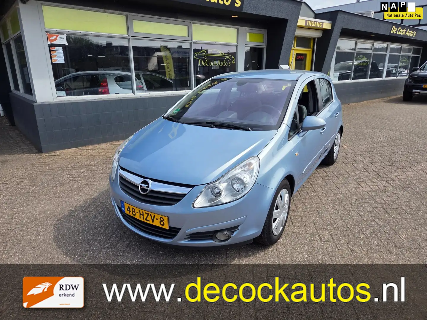Opel Corsa 1.4-16V Cosmo/5DEURS Azul - 1