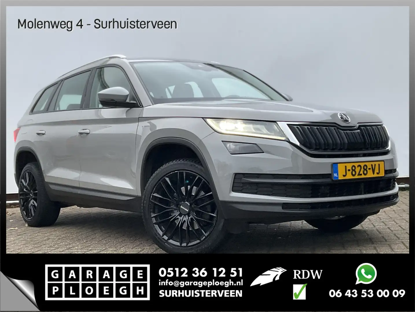 Skoda Kodiaq 1.5 TSI Aut7 DAB Nav/Cam Stoelverw. Business Editi Gris - 1