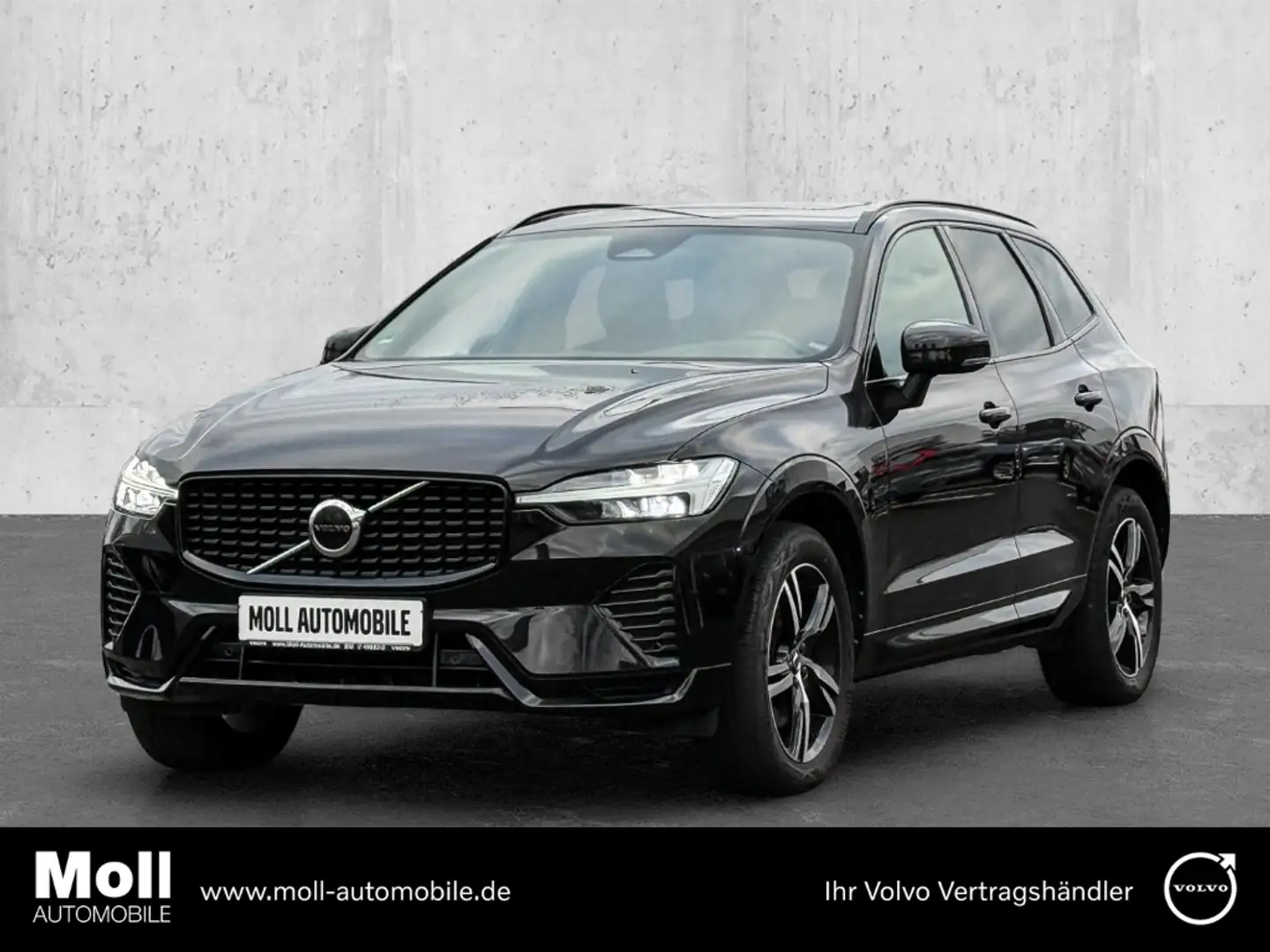 Volvo XC60 R Design 2WD AHK El. Panodach Leder Digitales Cock Schwarz - 1