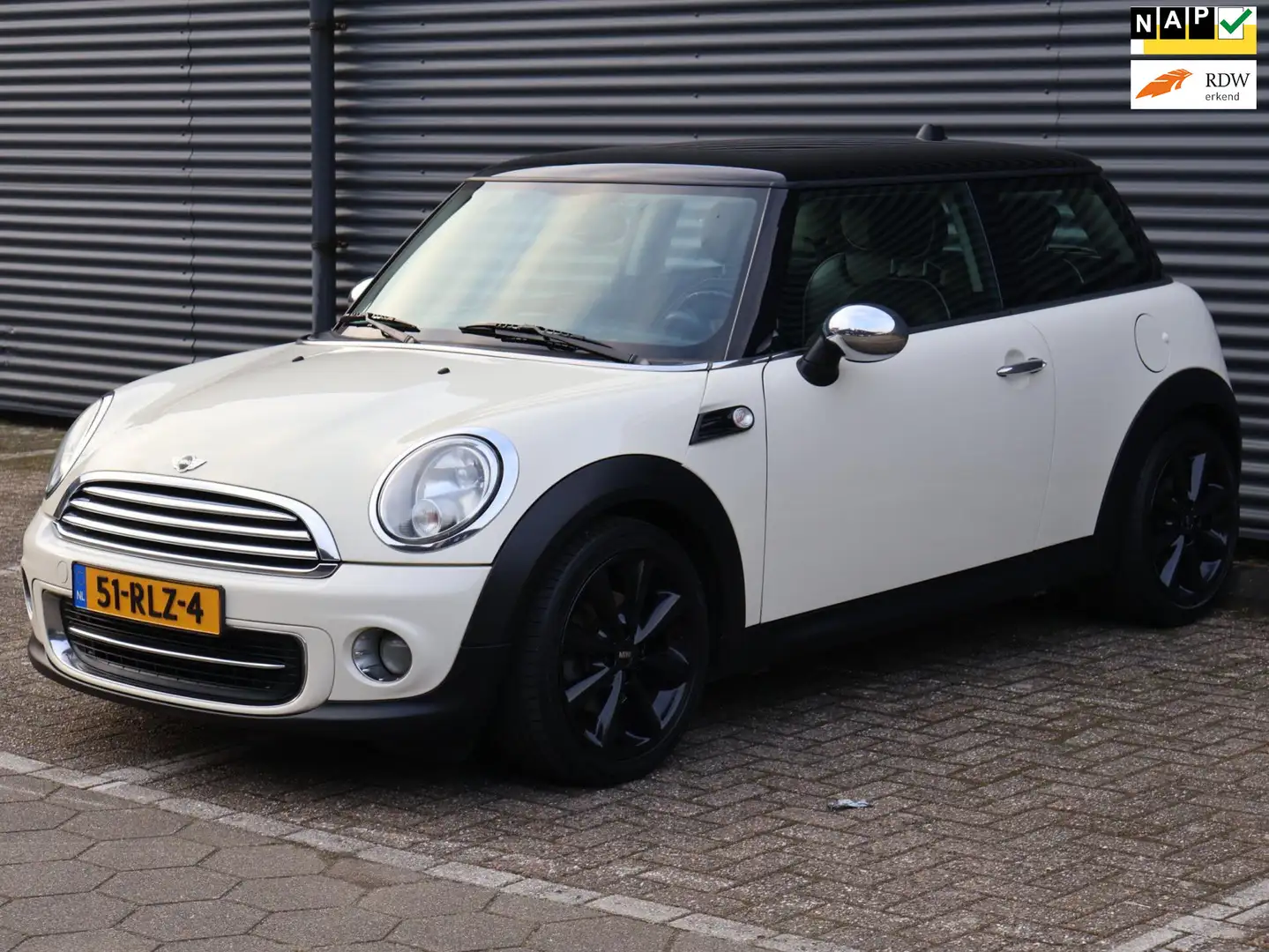 MINI Cooper Mini 1.6 10 Years II|Navi|Cruise|Airco|Leder|APK| Blanc - 1