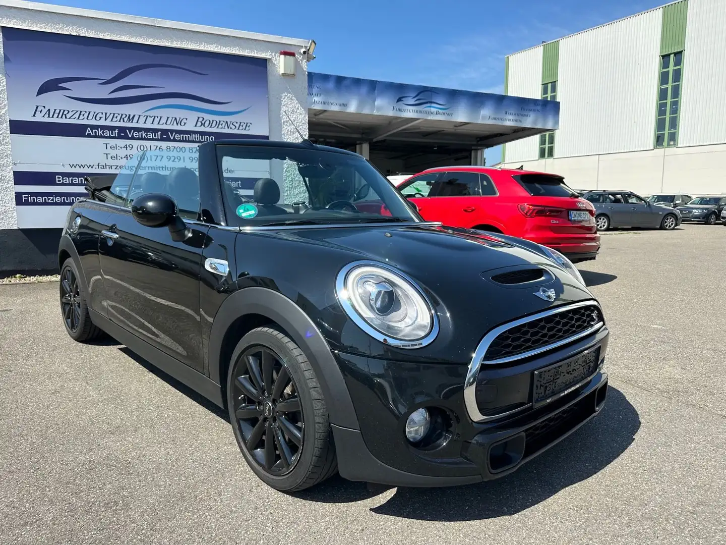 MINI Cooper S COOPER S Cabrio Navi Automatik Leder Chili Schwarz - 1