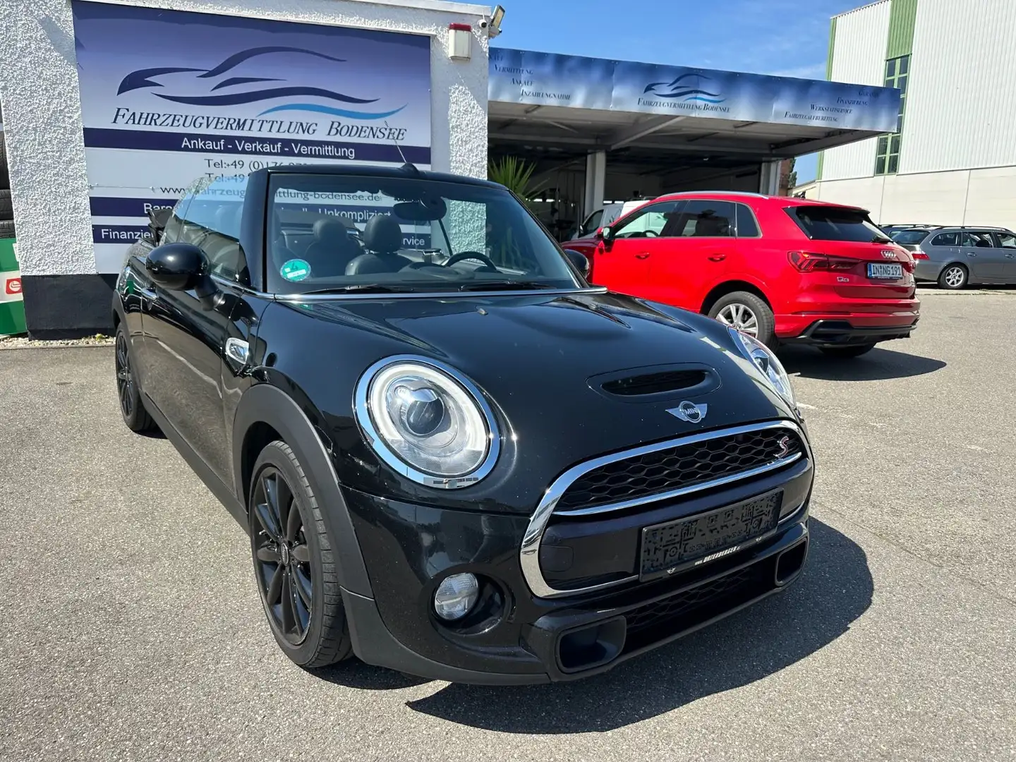 MINI Cooper S COOPER S Cabrio Navi Automatik Leder Chili Schwarz - 2