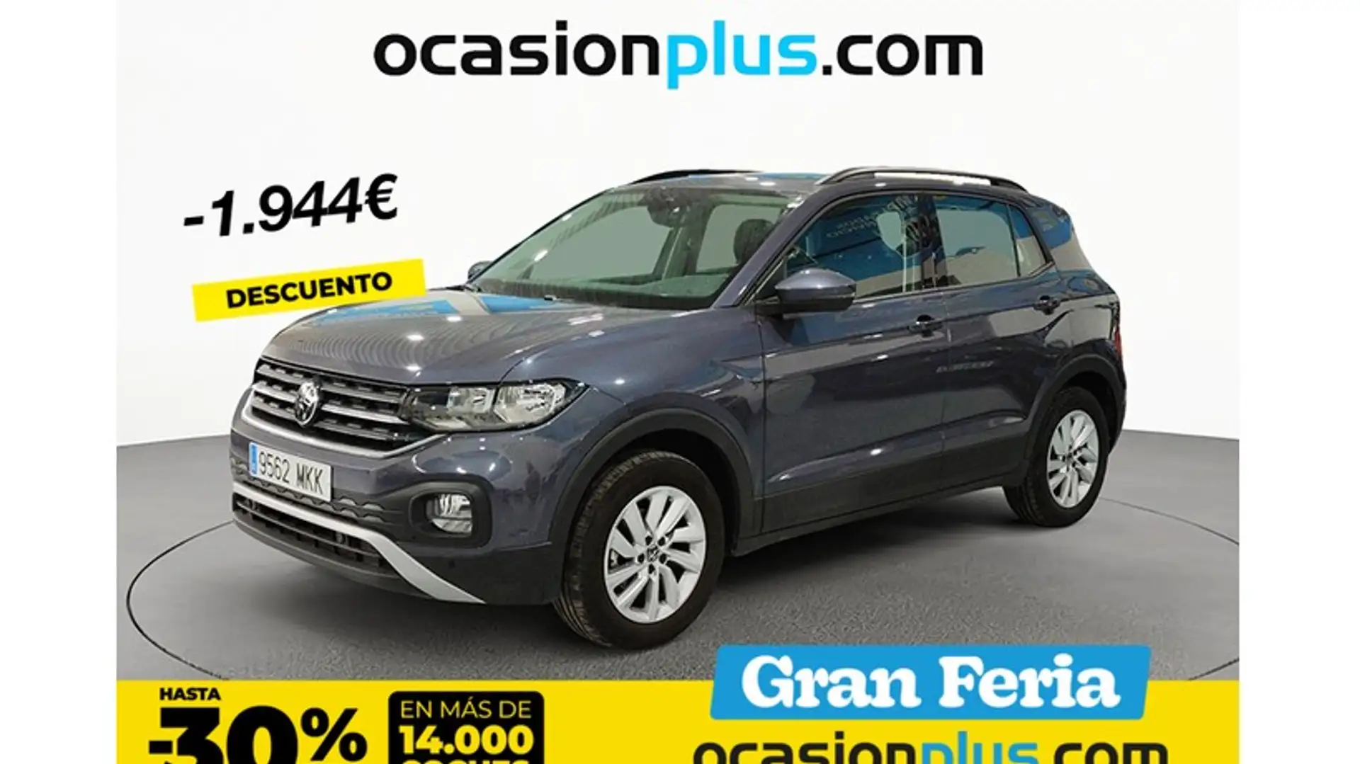 Volkswagen T-Cross 1.0 TSI Advance DSG7 81kW Gris - 1
