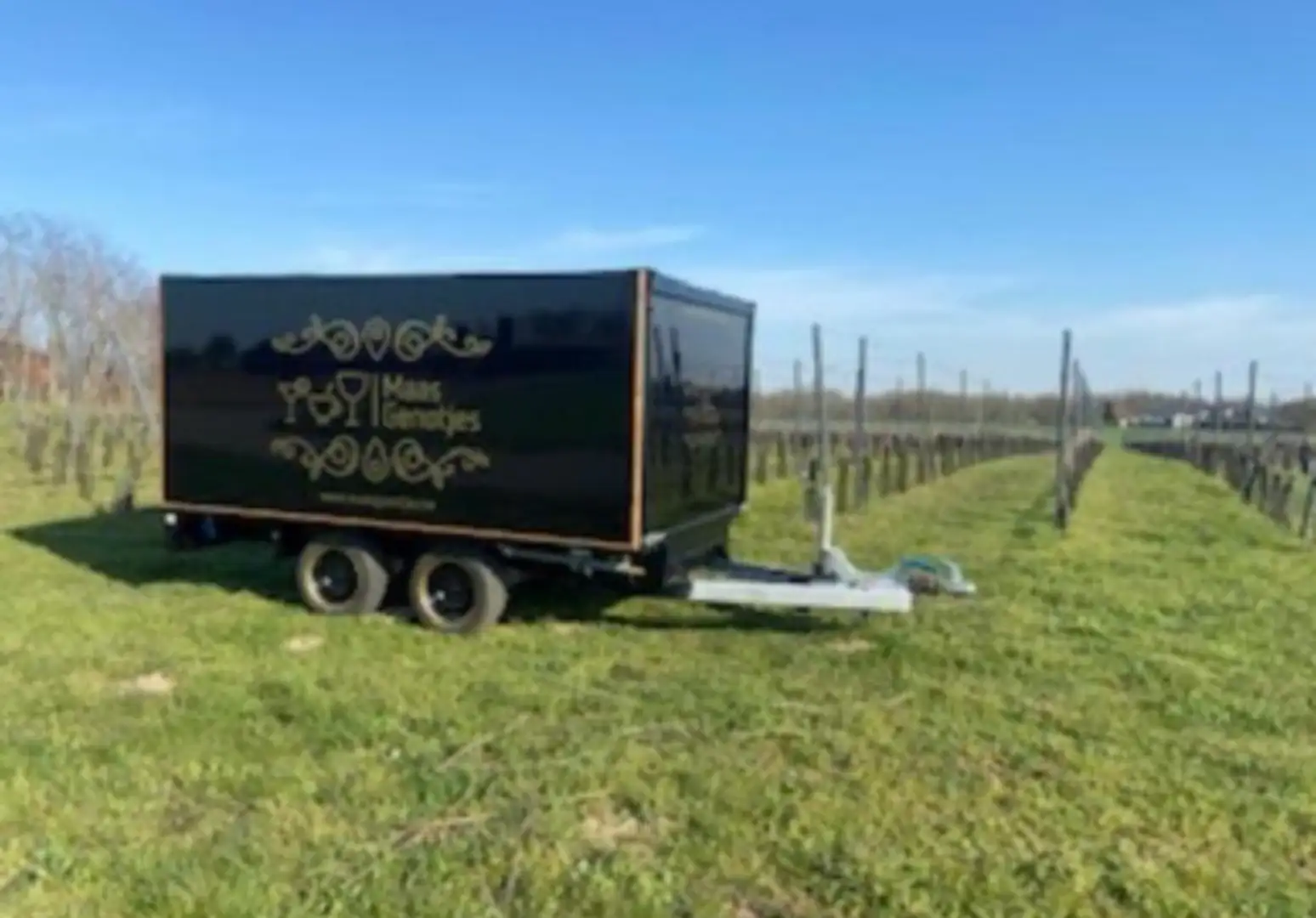 Trailer-Anhänger plateuwagen gesloten aanhanger - 1