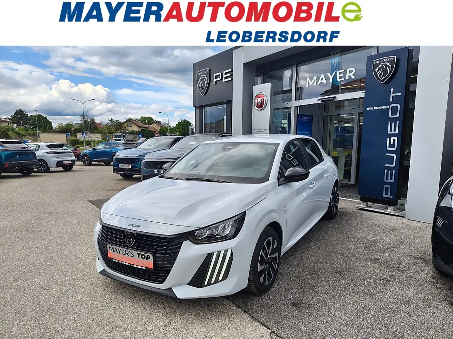 Peugeot 208 Hybrid 110 e-DCS6 Style Weiß - 1
