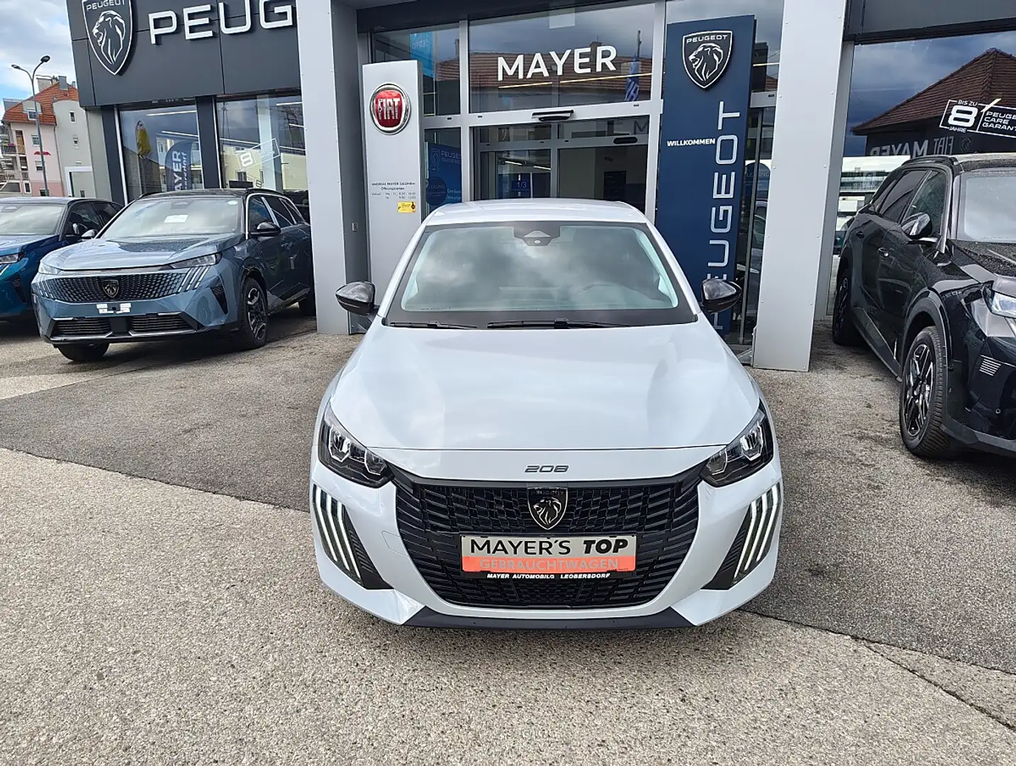 Peugeot 208 Hybrid 110 e-DCS6 Style Weiß - 2