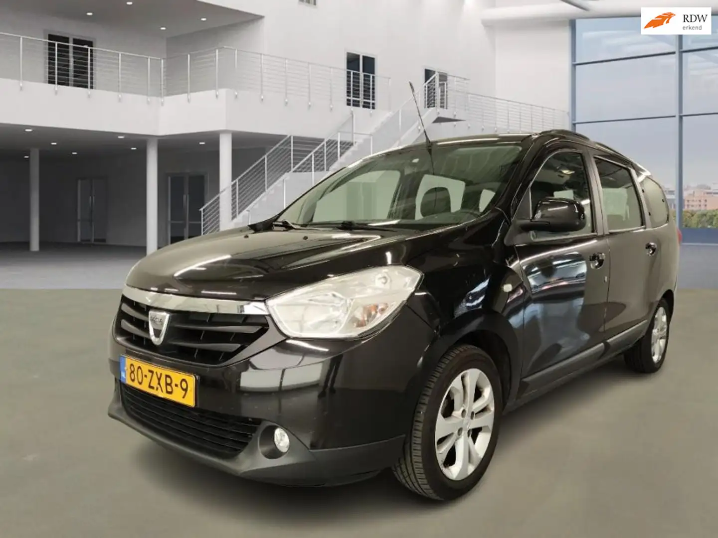 Dacia Lodgy 1.2 TCe Prestige 7p. NAVI TREKHAAK 2 X SLEUTELS AI Zwart - 1