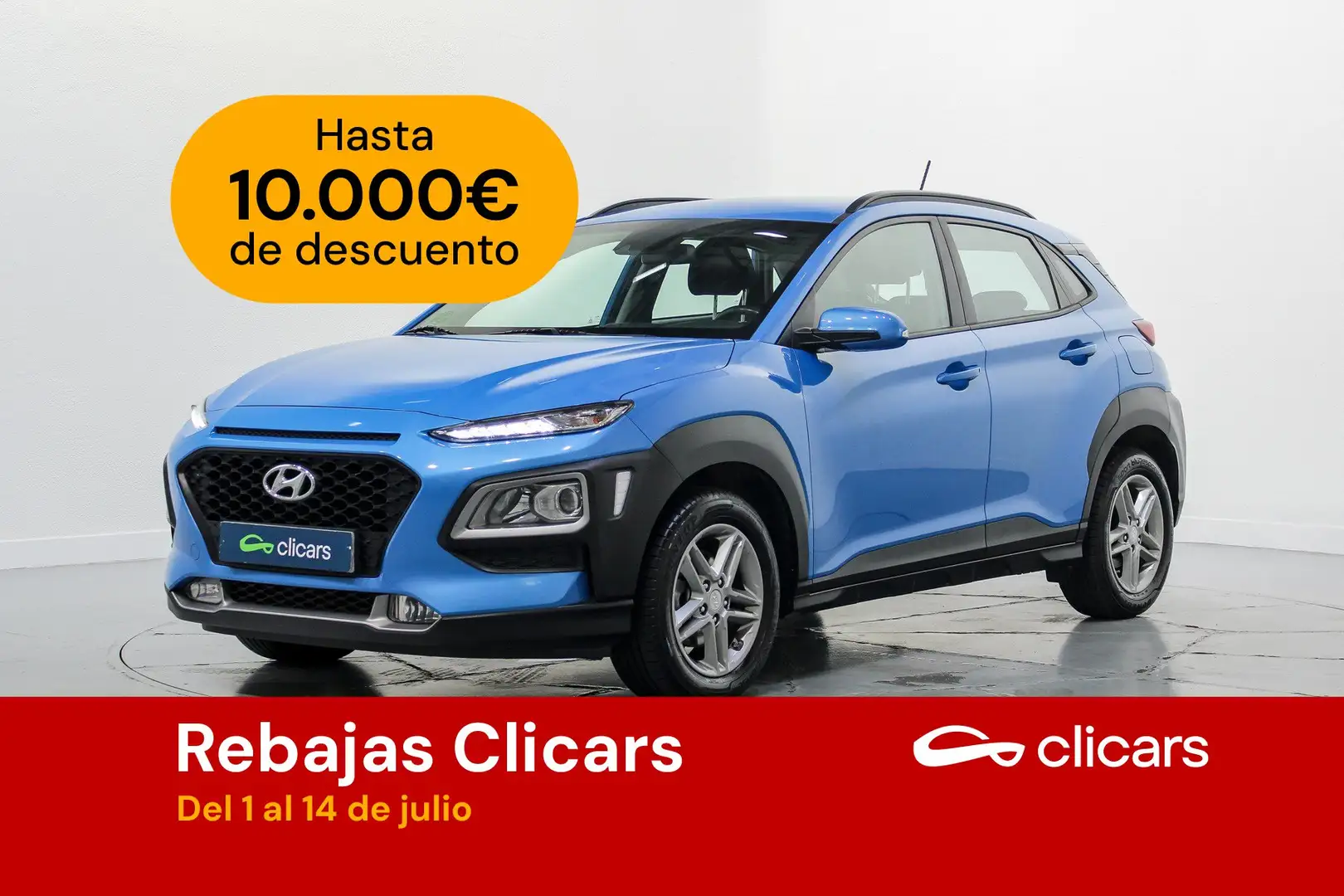 Hyundai KONA 1.0 TGDI Klass 4x2 Azul - 1