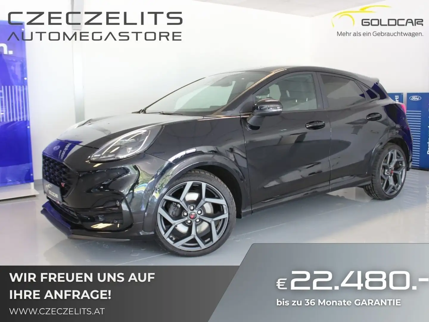 Ford Puma 1,5 EcoBoost ST Schwarz - 1